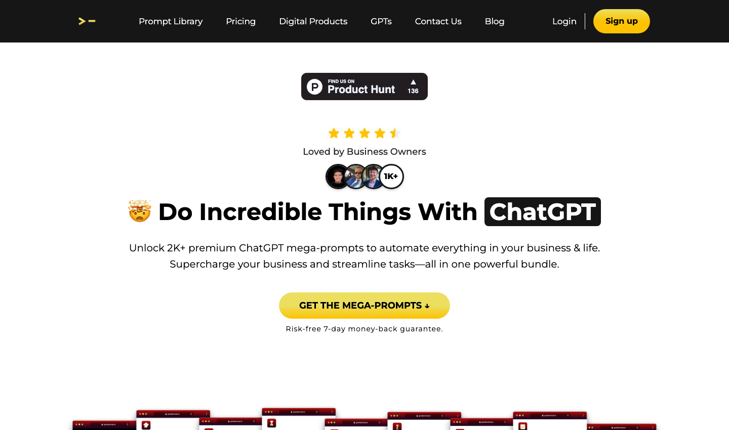 2000+ ChatGPT Mega-Prompts Bundle