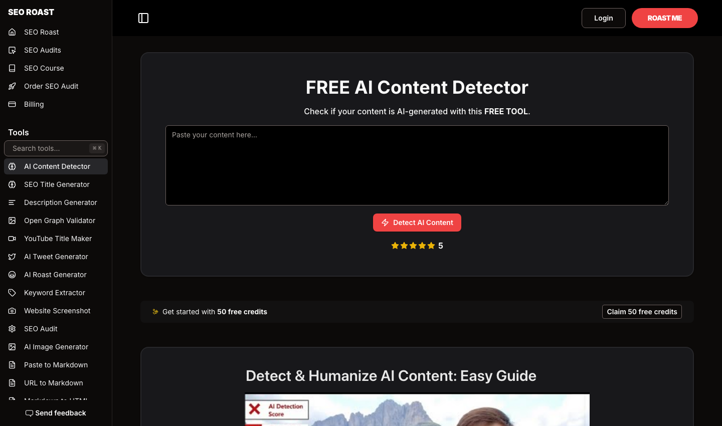 AI Content Detector