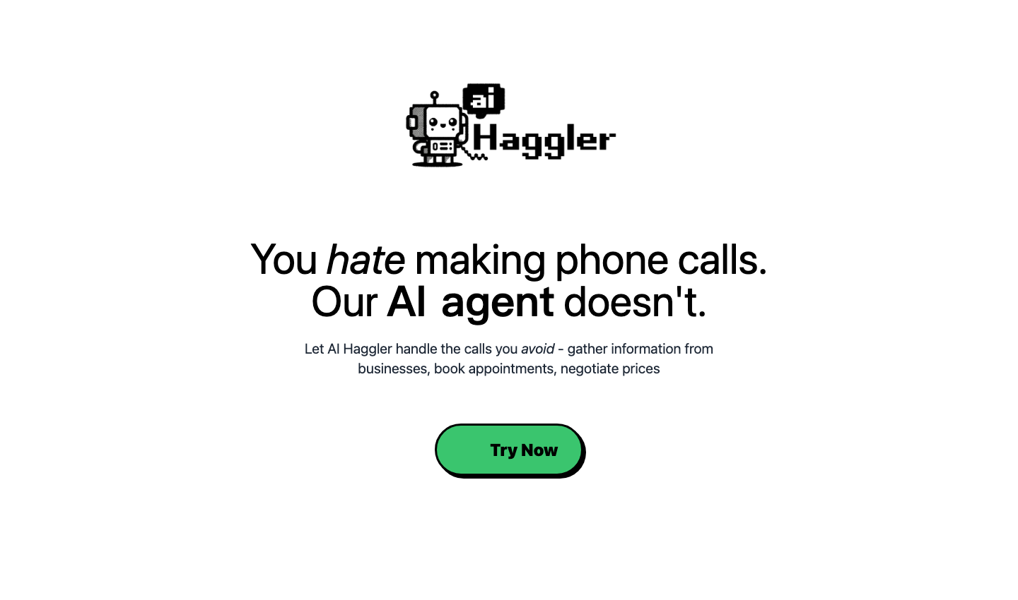 AI Haggler