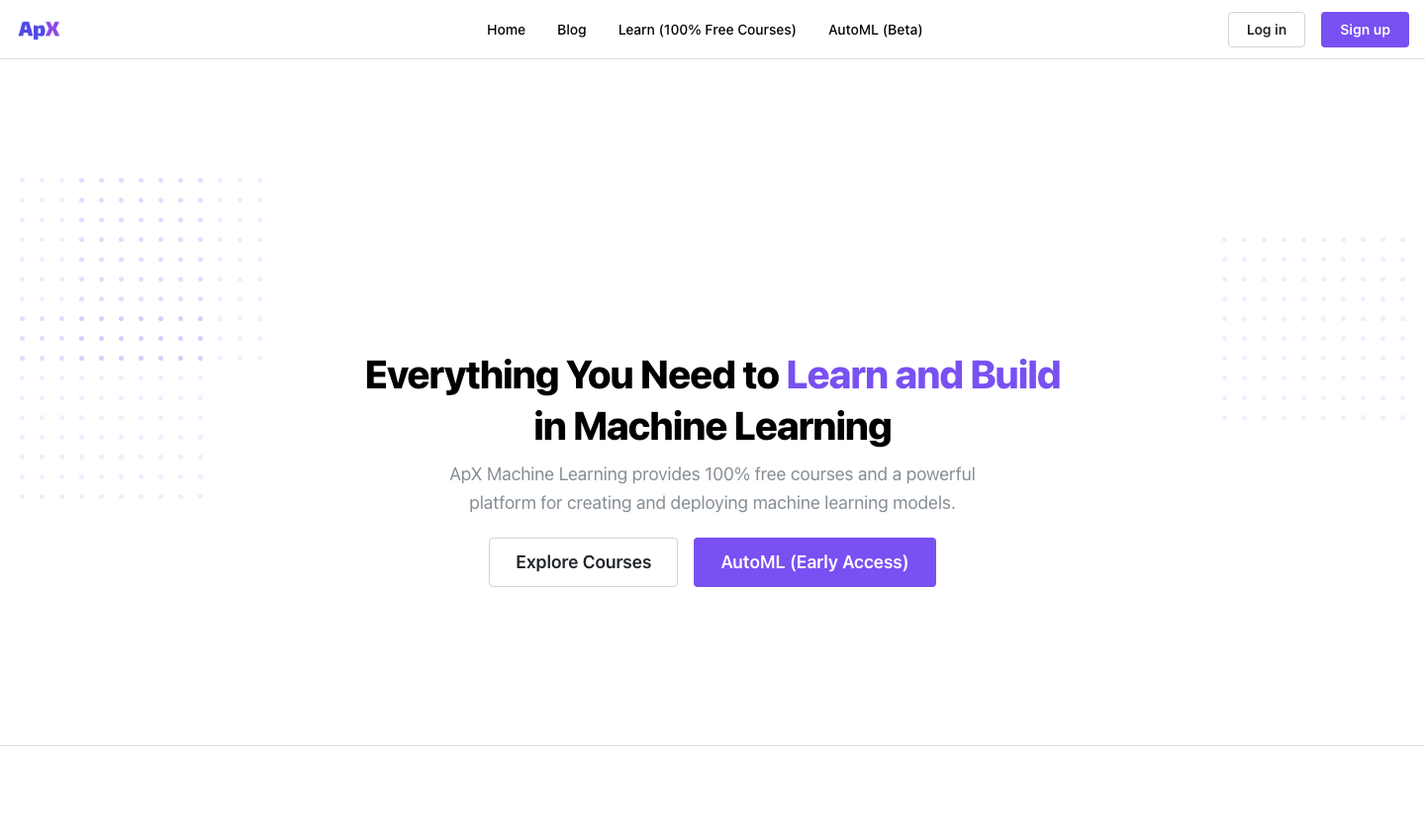 ApX Machine Learning