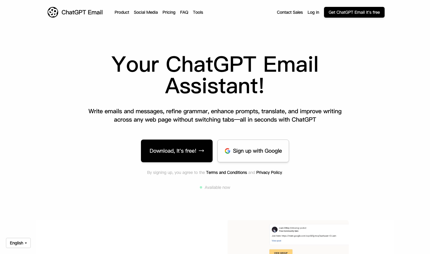 ChatGPT Email Assistant