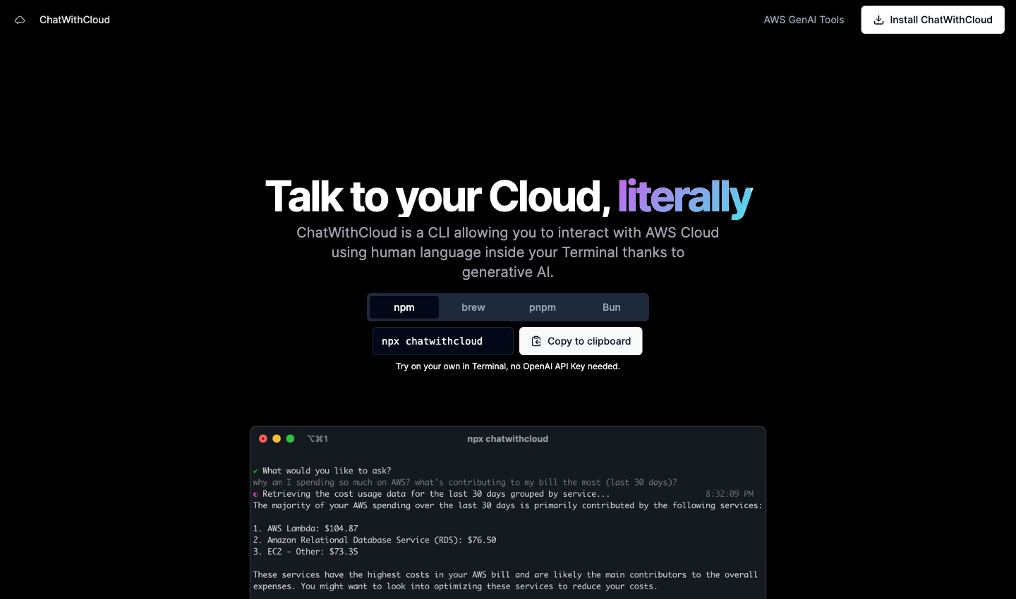 ChatWithCloud