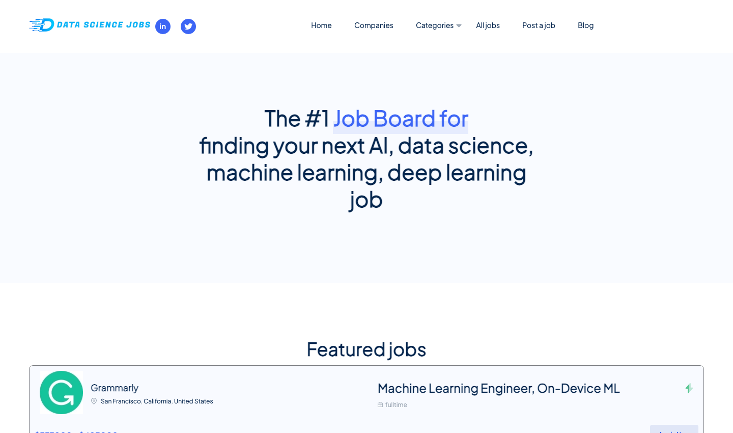 Data Science Jobs