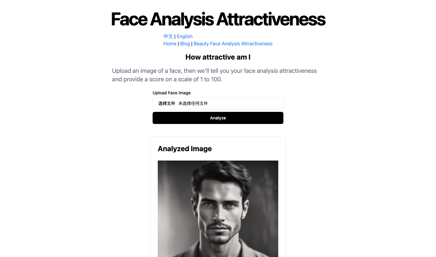 Face Analysis Attractiveness