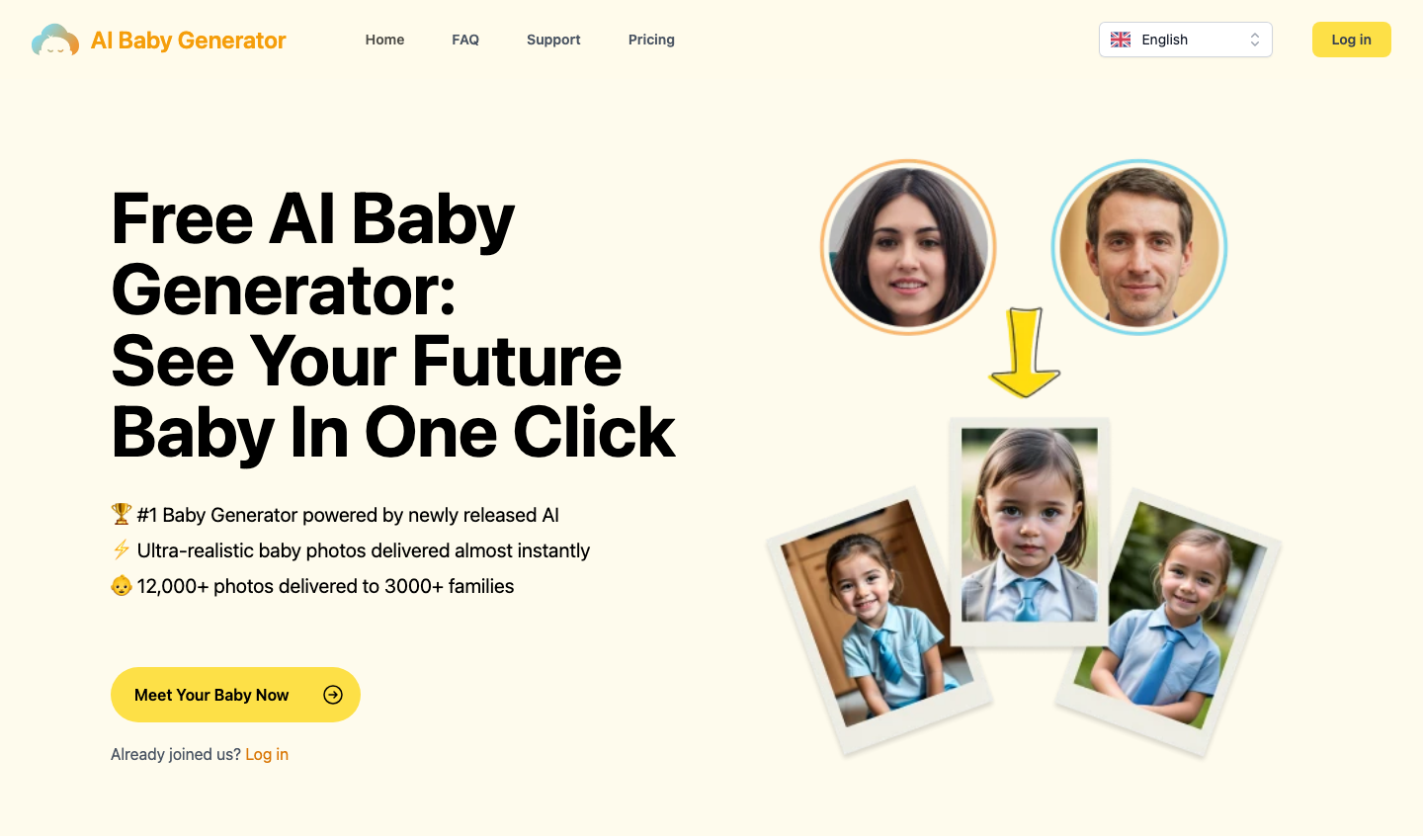 Free AI Baby Generator