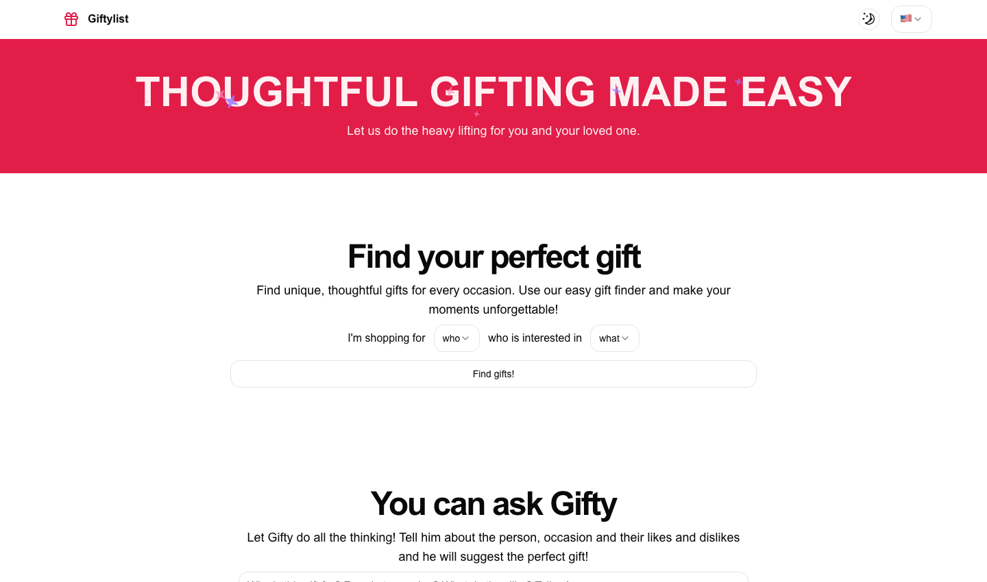 Giftylist