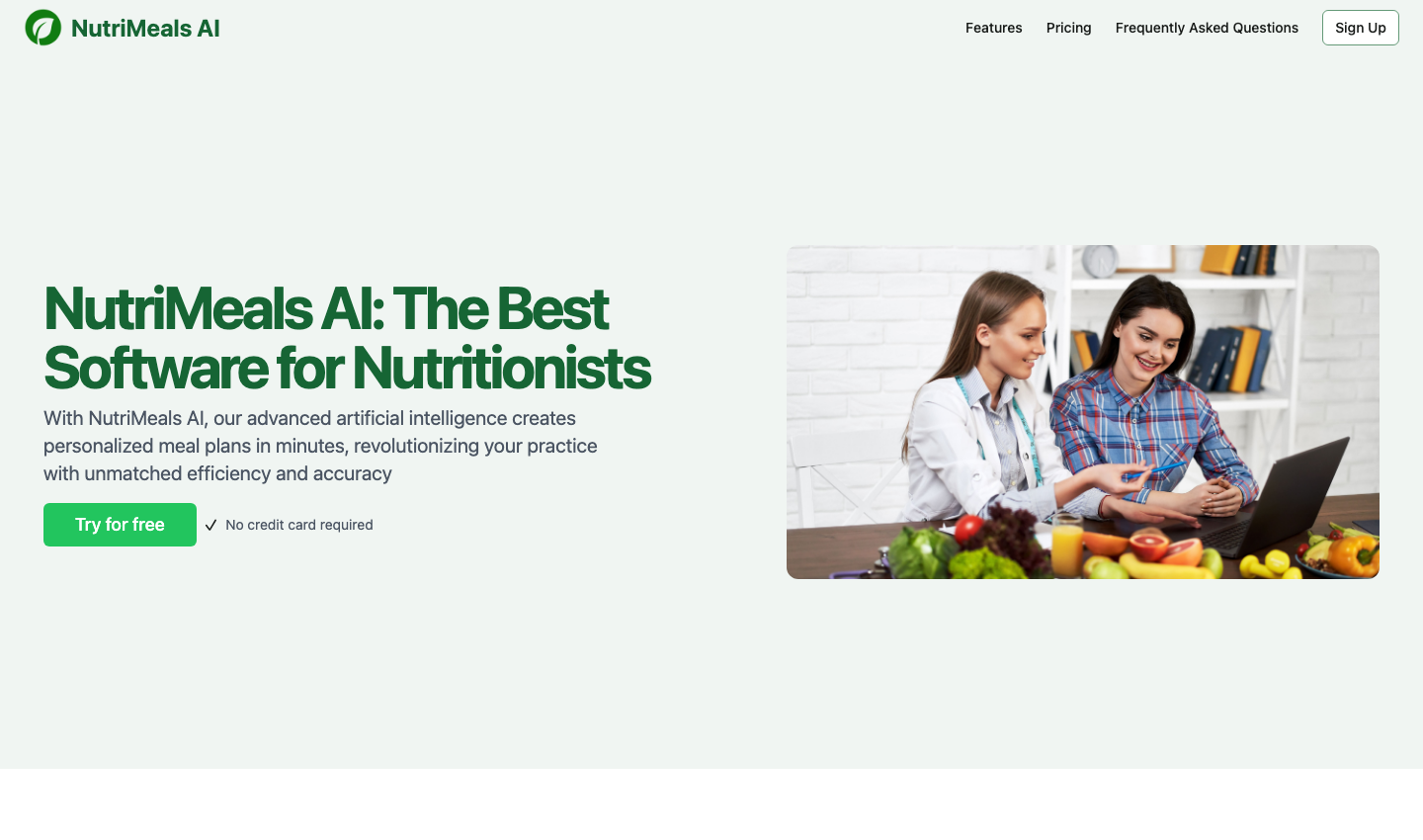 NutriMeals AI