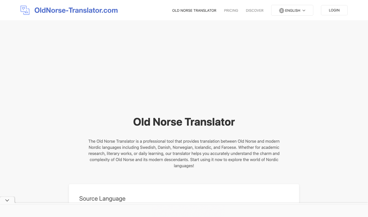 Old Norse Translator