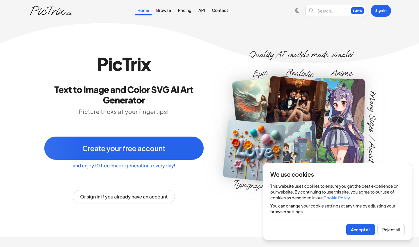 PicTrix AI