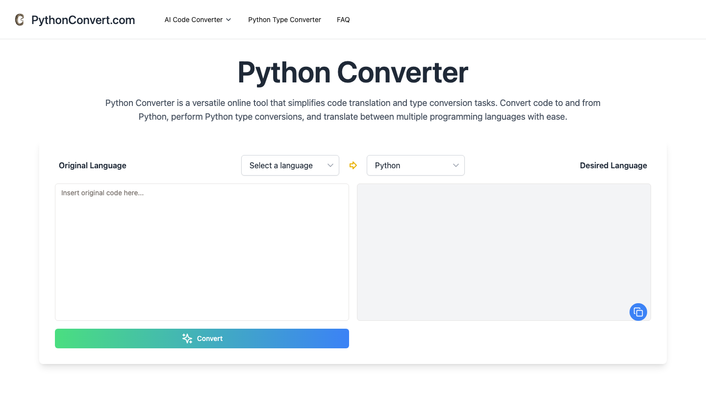 PythonConvert.com