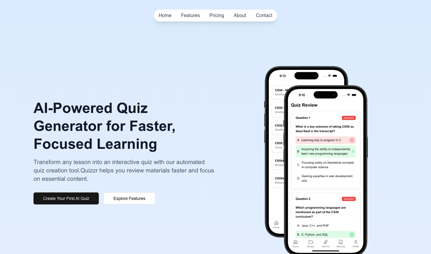 Quizzr.AI