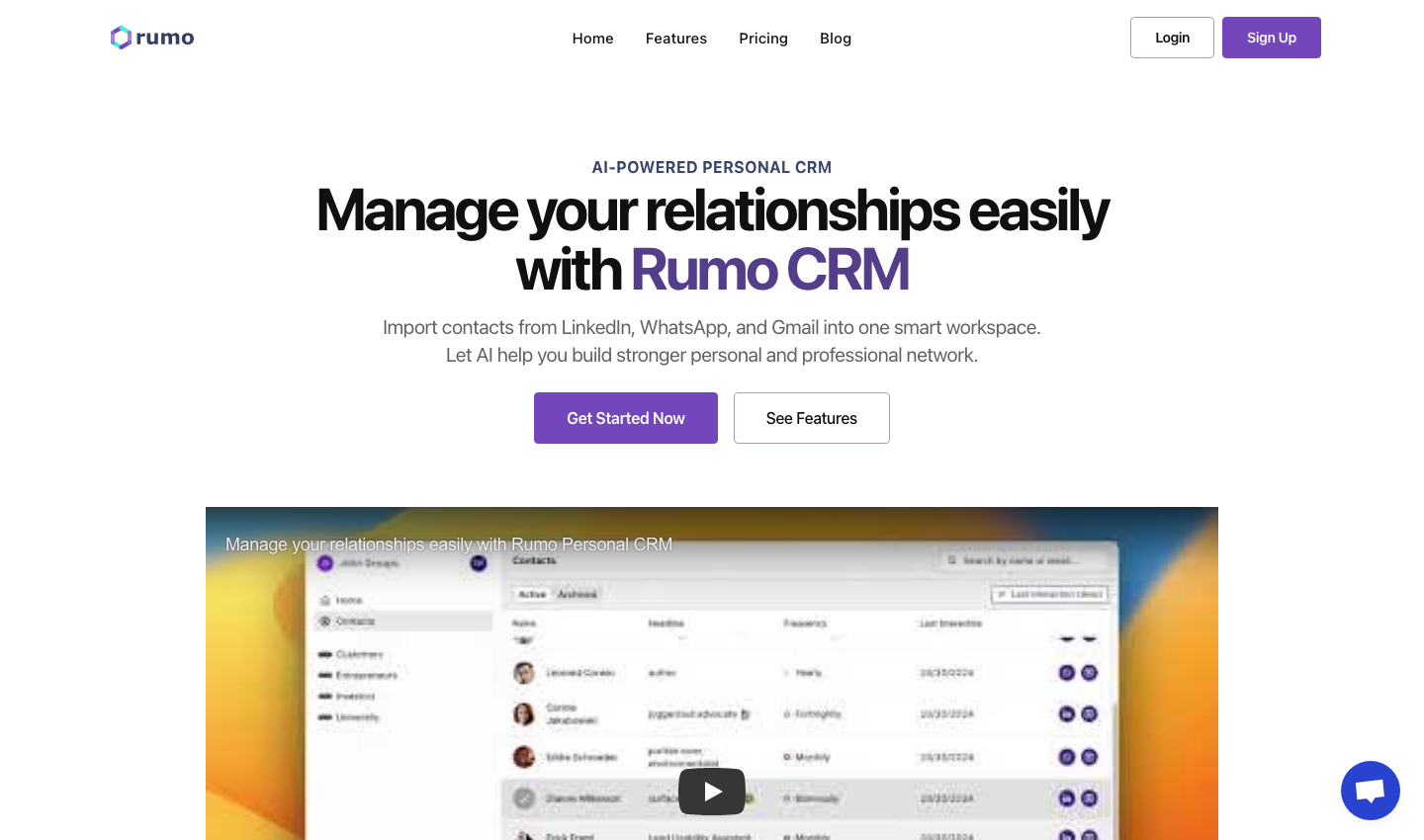 Rumo CRM