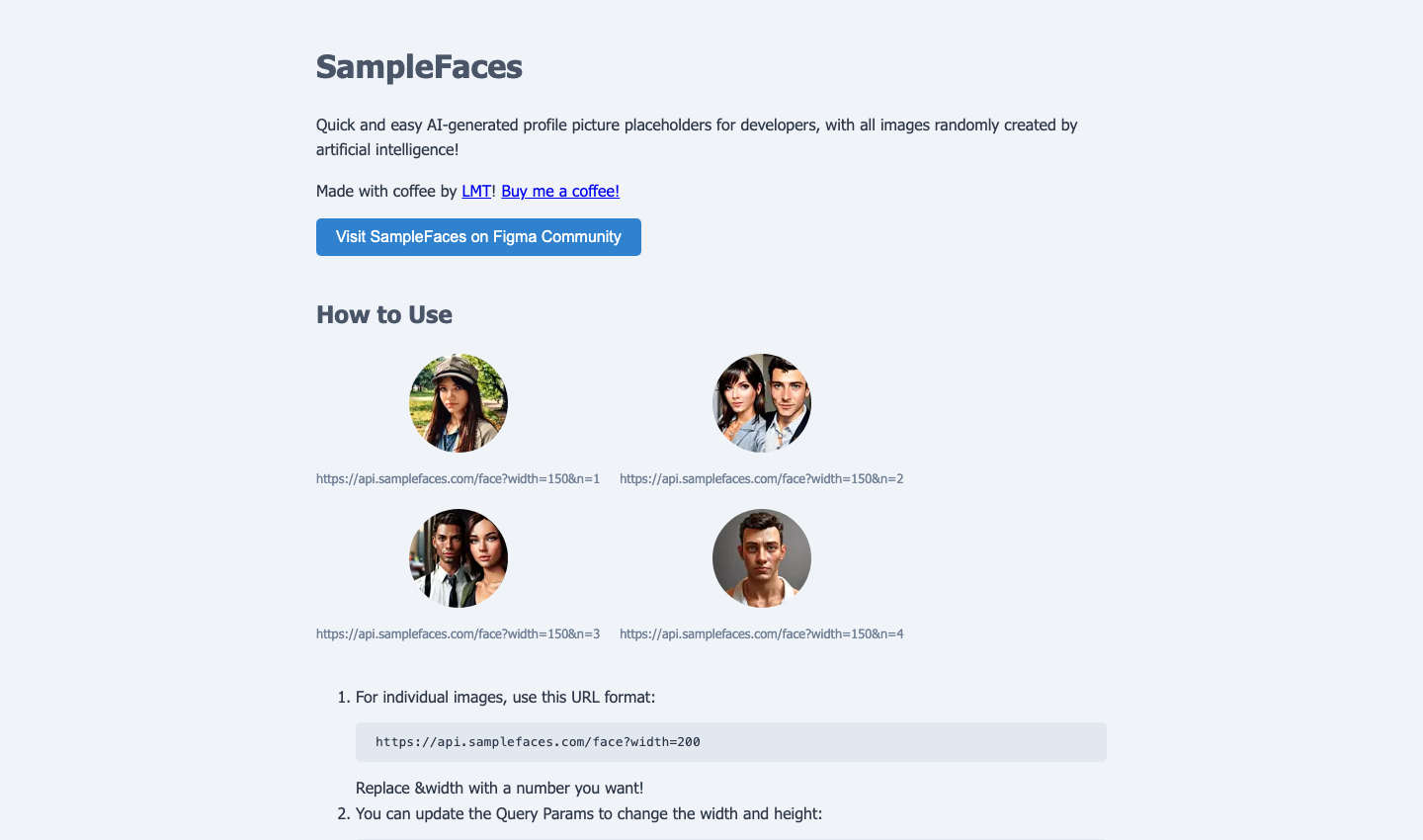 SampleFaces