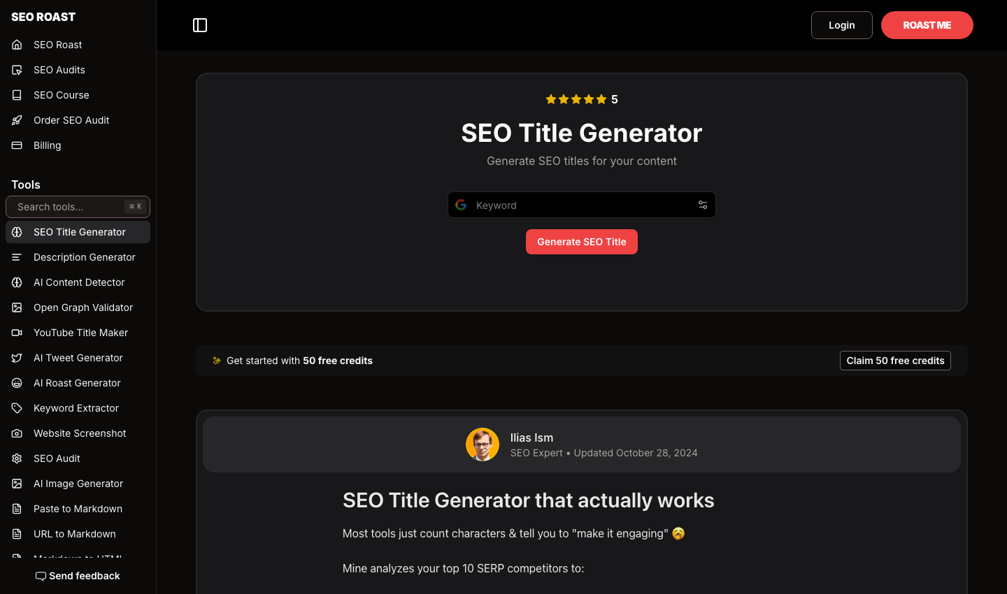 SEO Title Generator