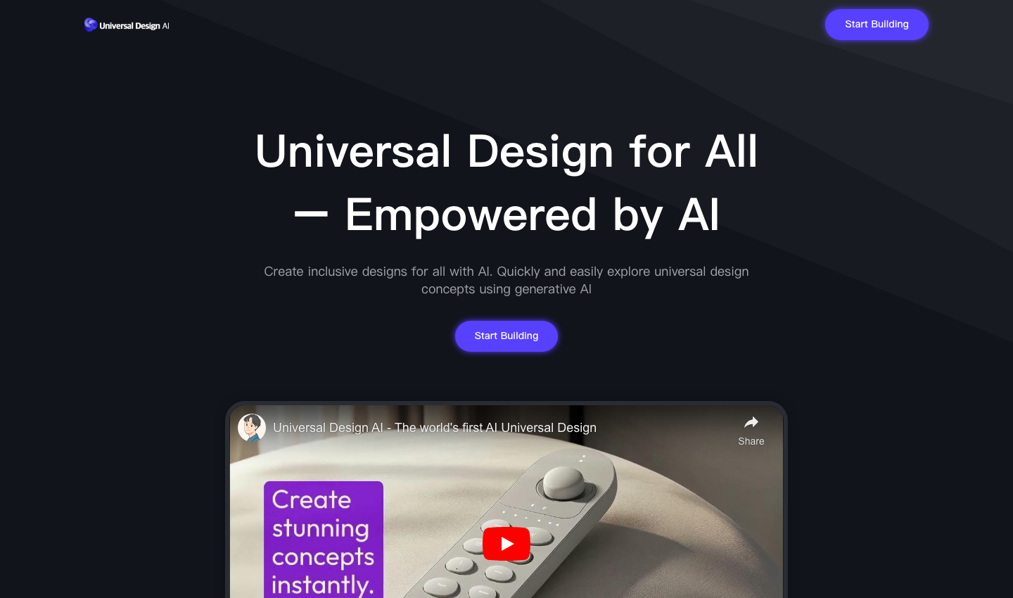 Universal Design AI