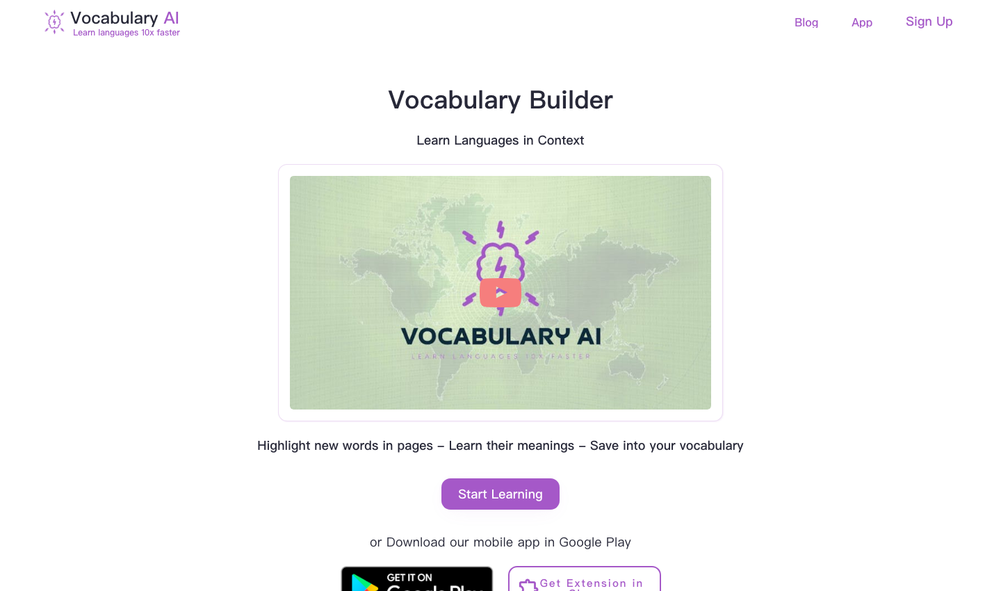 Vocabulary AI