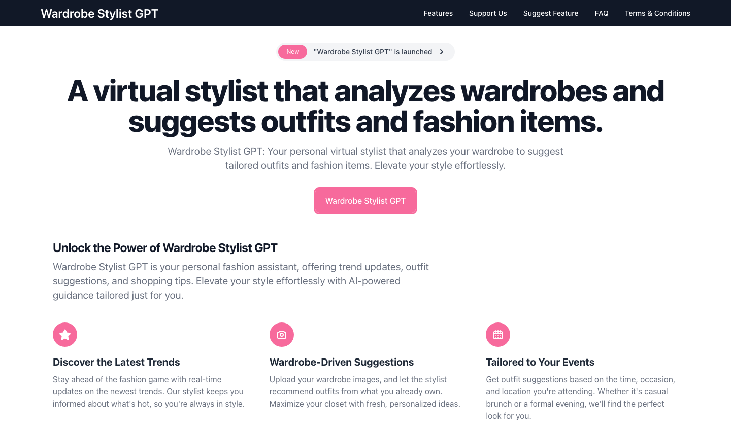 Wardrobe Stylist GPT