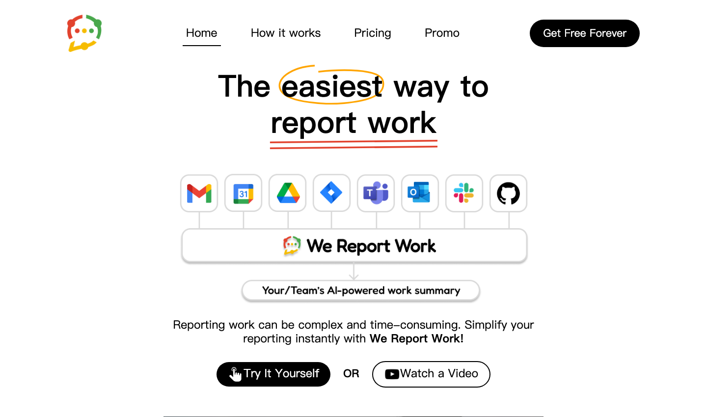 We Report Work