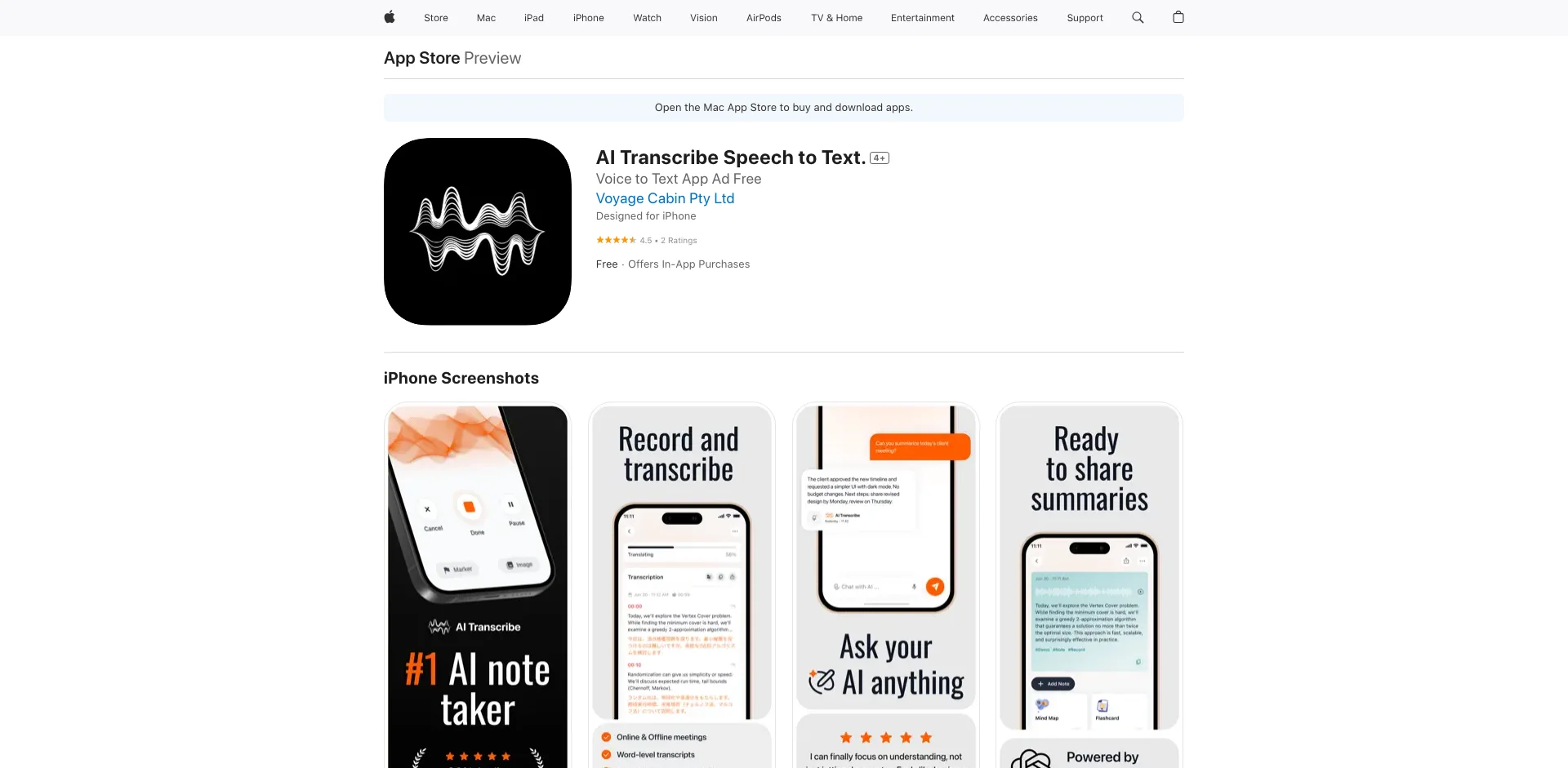 AI Transcribe