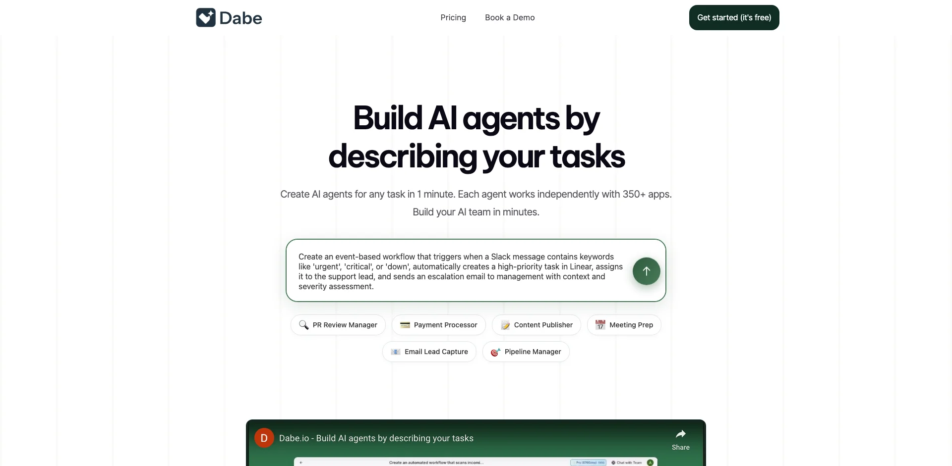 Dabe Agents