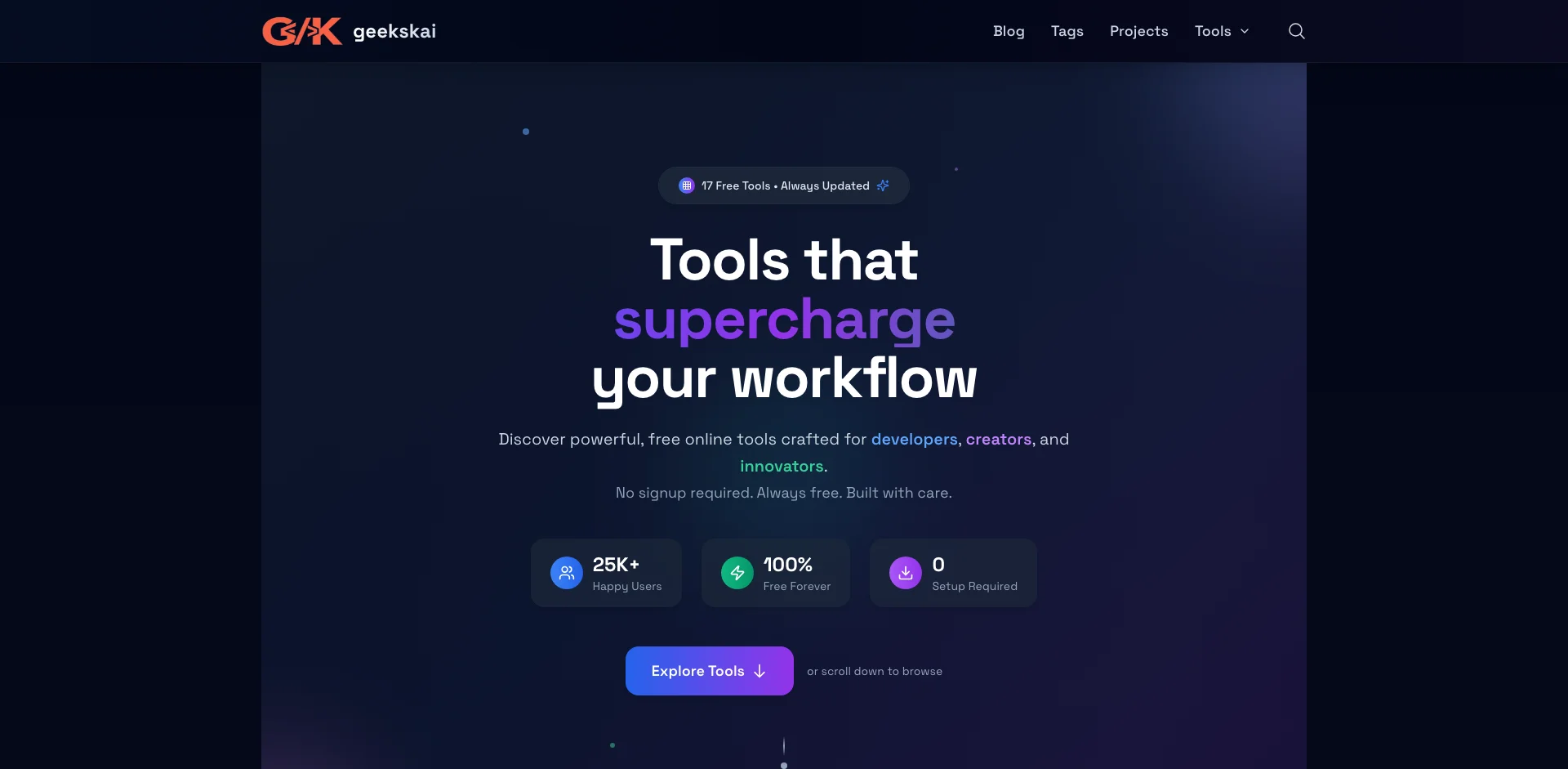 GeeksKai Toolbox