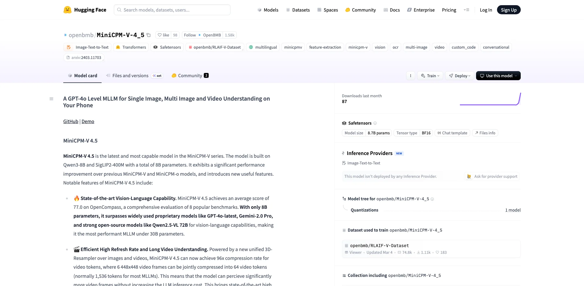 MiniCPM-V 4.5