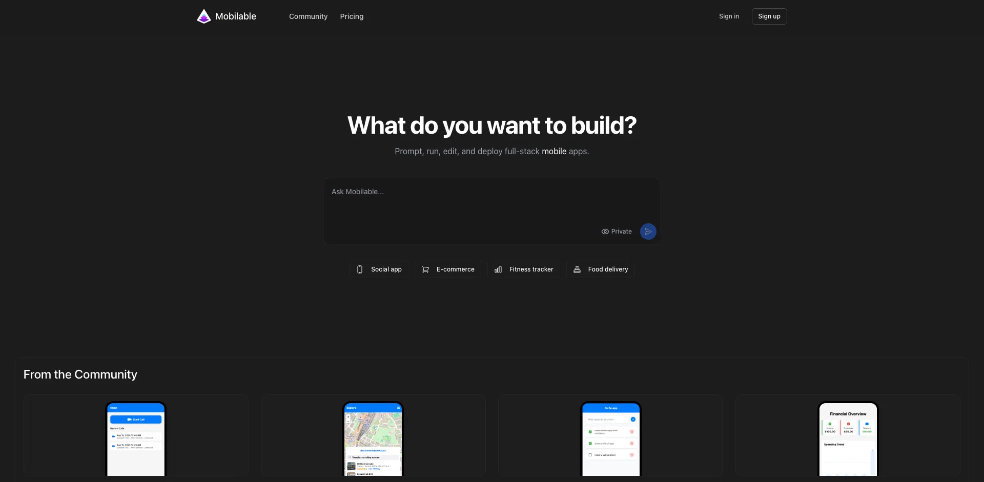 Mobilable.dev