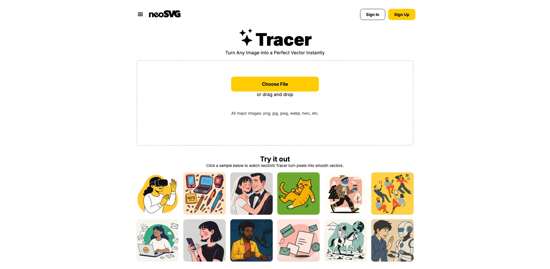 neoSVG Tracer