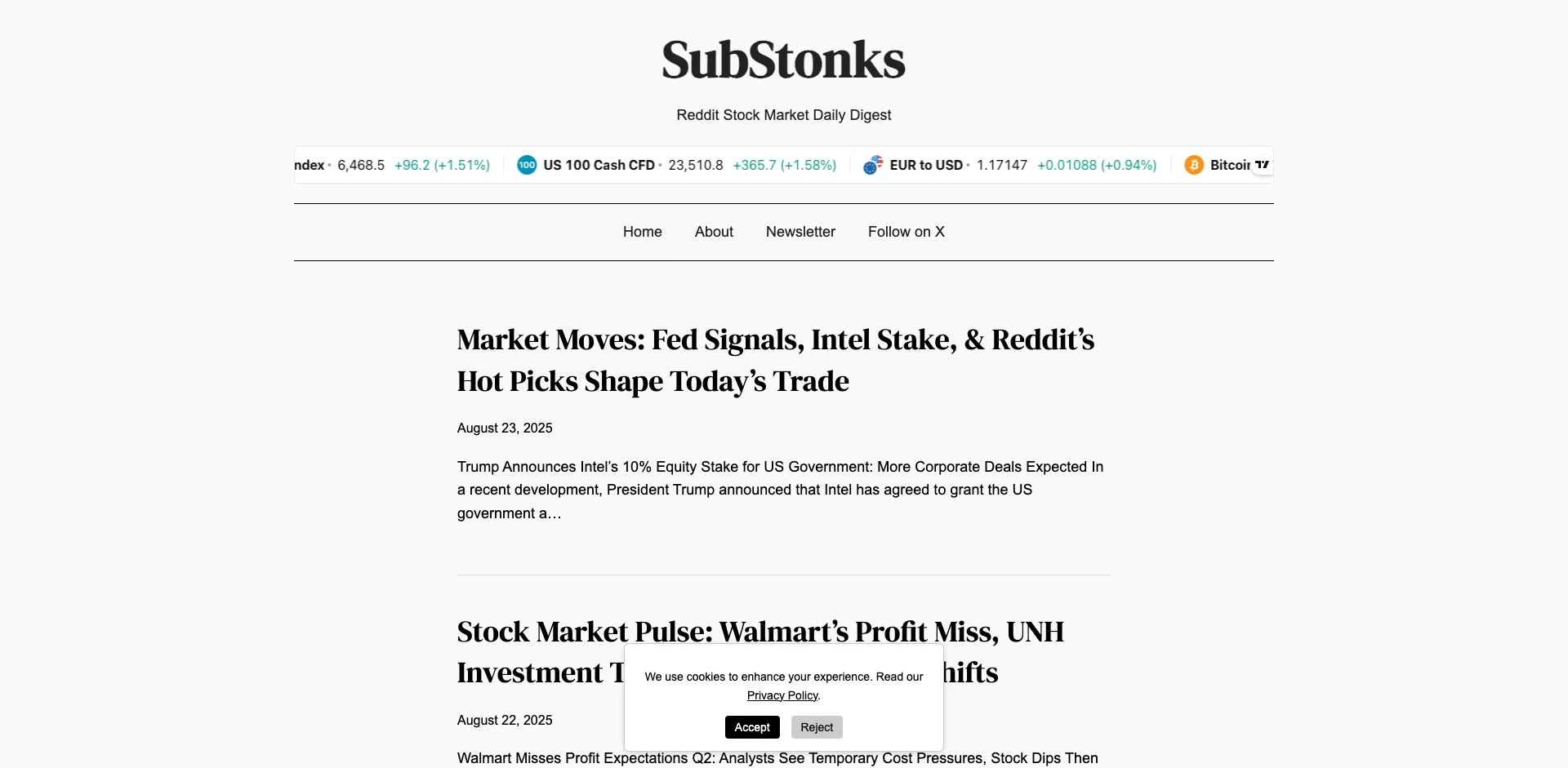 SubStonks