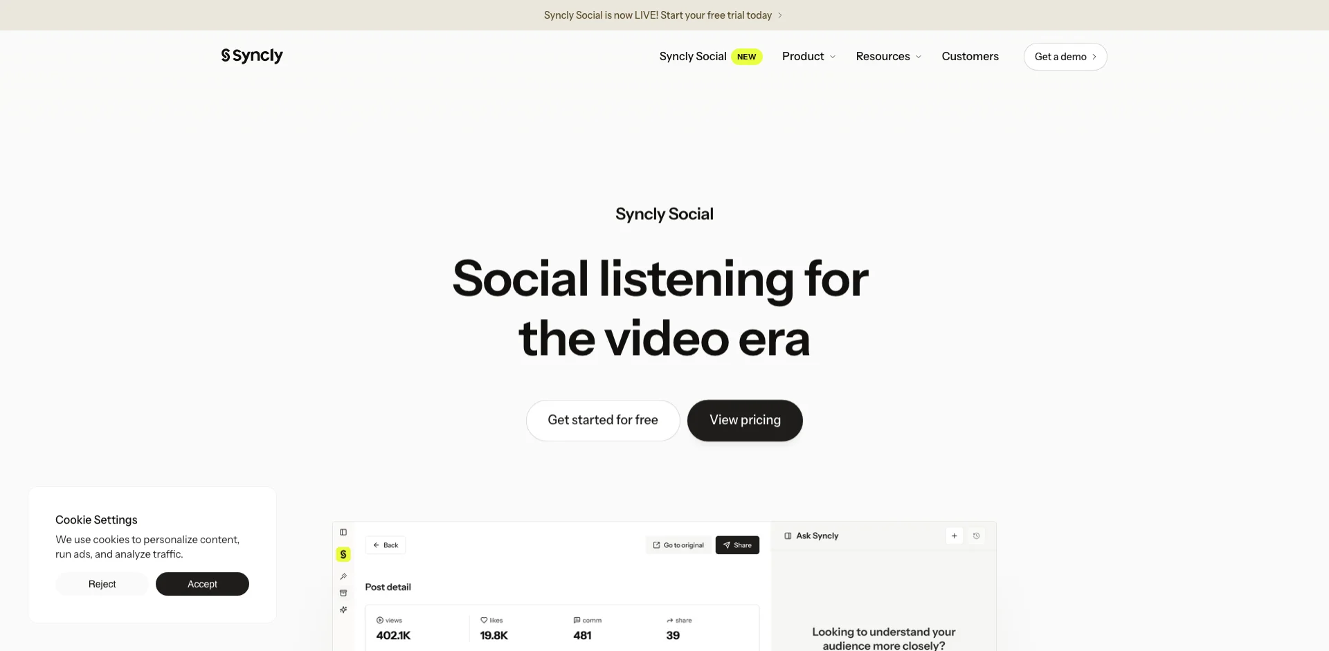 Syncly Social