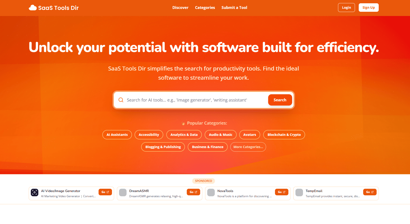 SaaS Tools Dir